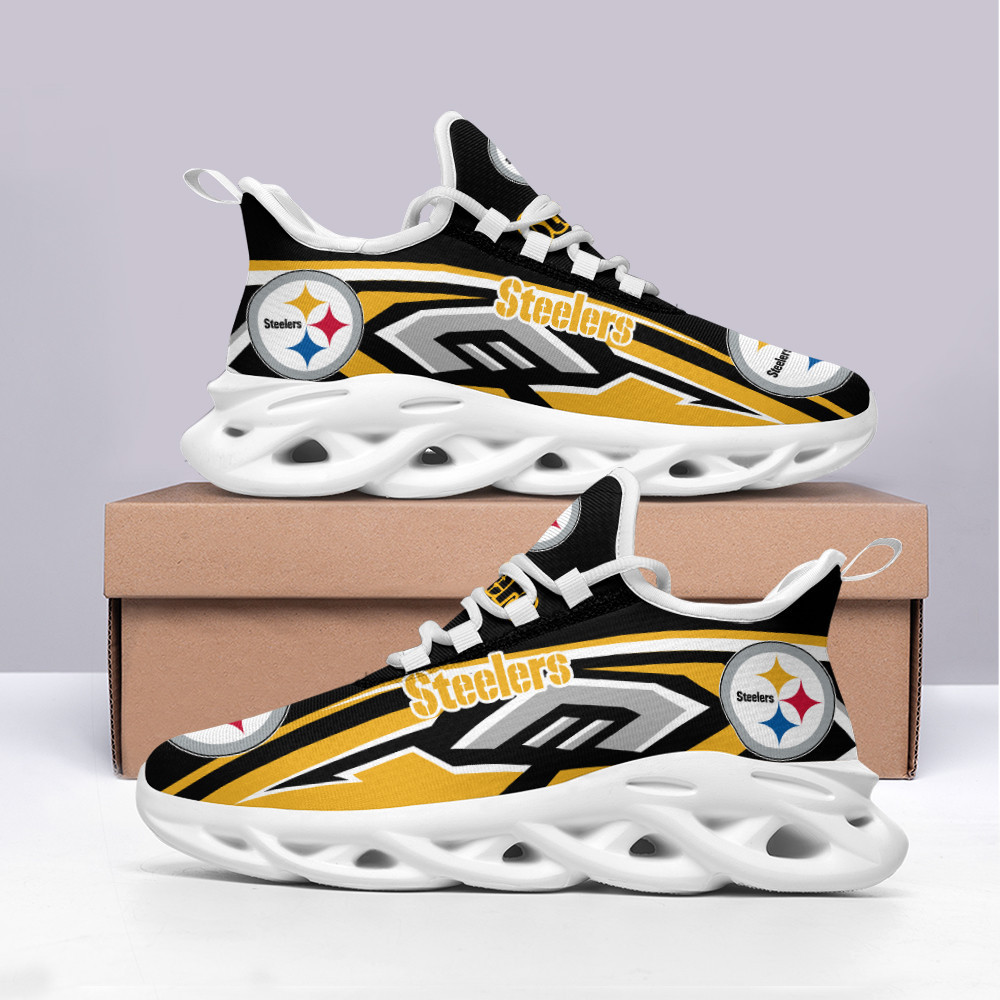 Pittsburgh Steelers Max Soul Shoes Sneakers For Men And Women