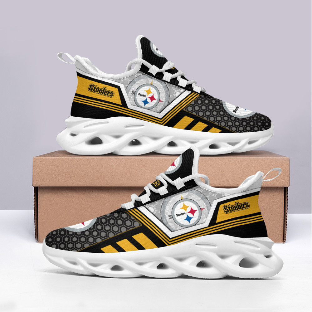 Pittsburgh Steelers Max Soul Shoes Sneakers For Men And Women