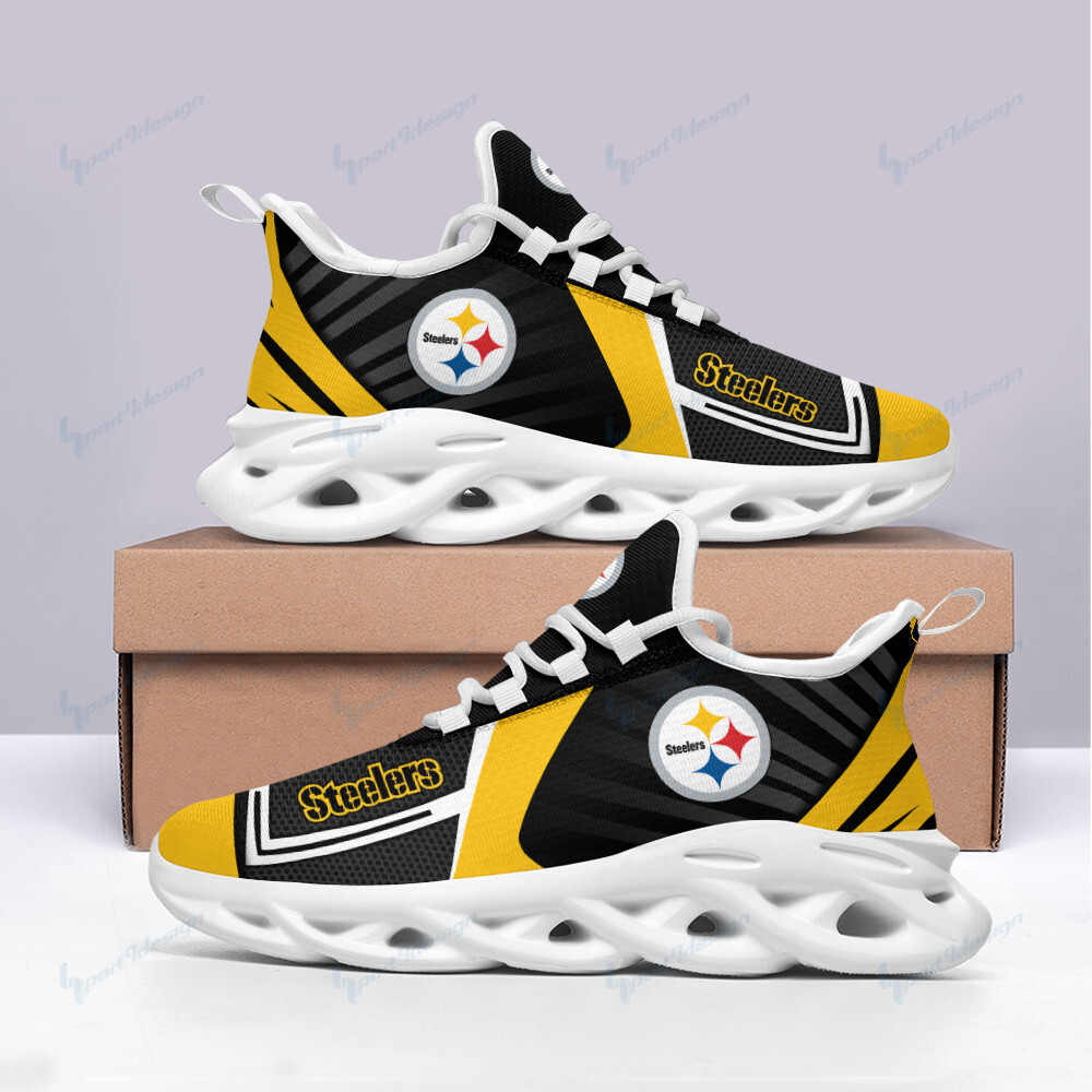 Pittsburgh Steelers Max Soul Shoes Sneakers For Men And Women