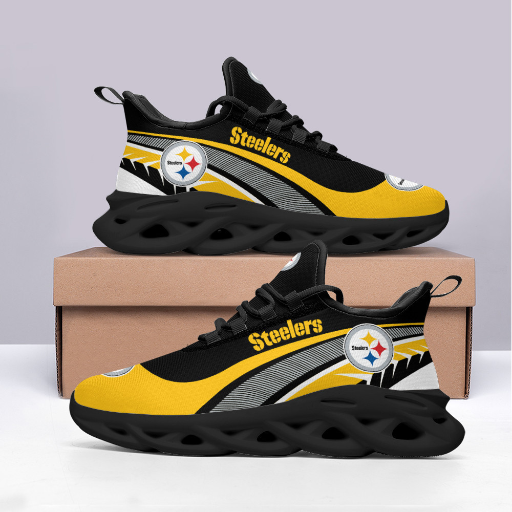 Pittsburgh Steelers Max Soul Shoes Sneakers For Men And Women