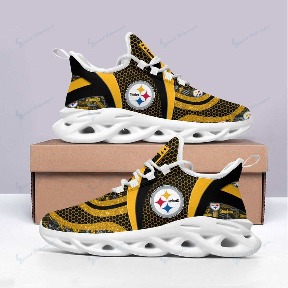 Pittsburgh Steelers Max Soul Shoes Sneakers For Men And Women
