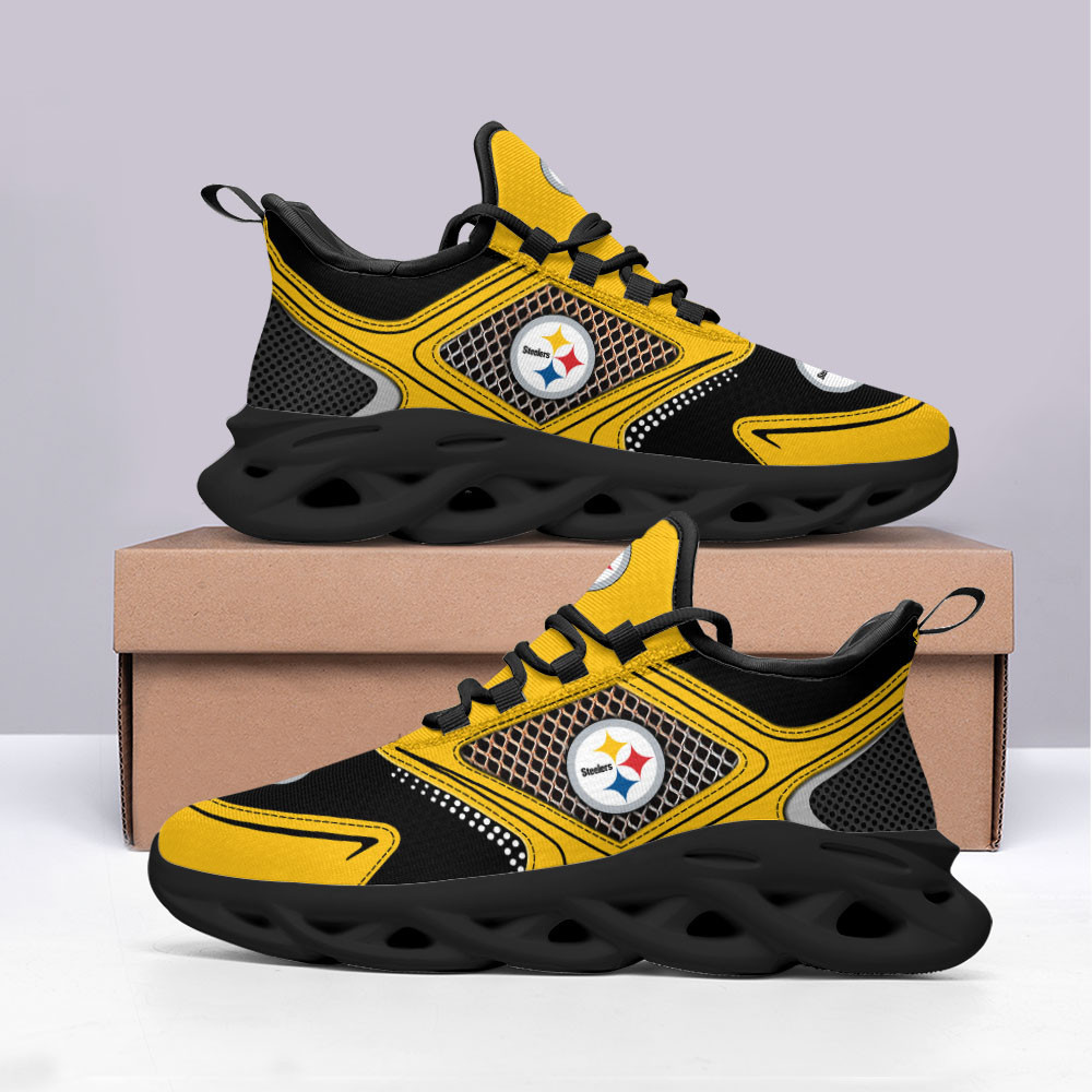 Pittsburgh Steelers Max Soul Shoes Sneakers For Men And Women