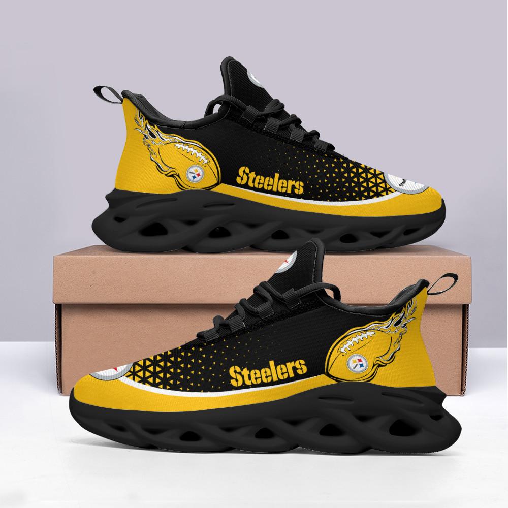 Pittsburgh Steelers Max Soul Shoes Sneakers For Men And Women