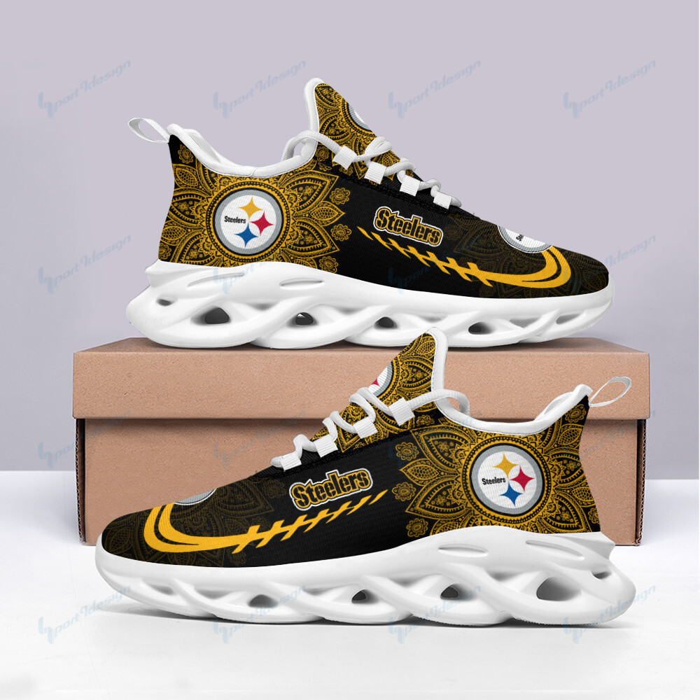 Pittsburgh Steelers NFL Max Soul Shoes Sneakers For Men And Women