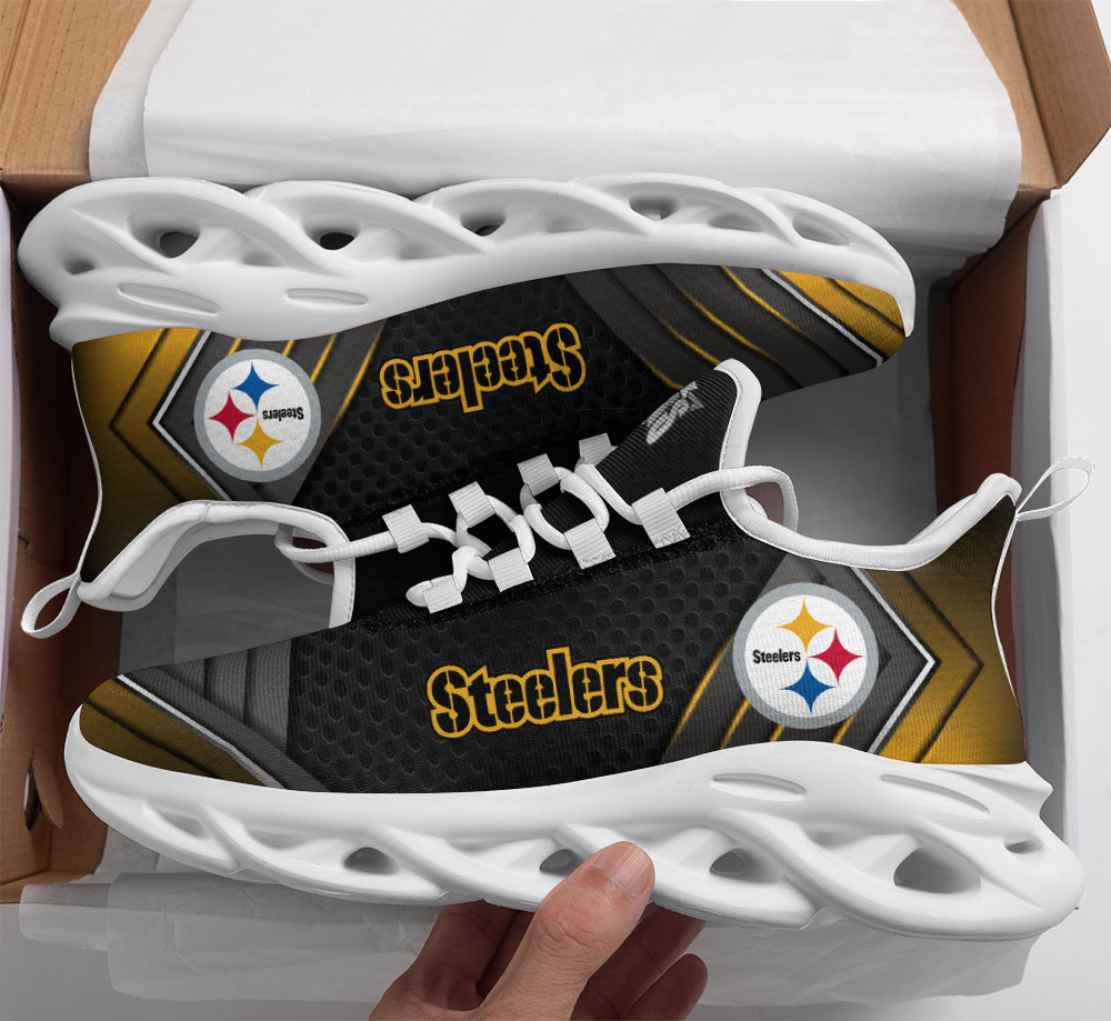 Pittsburgh Steelers NFL Max Soul Shoes Sneakers For Men And Women