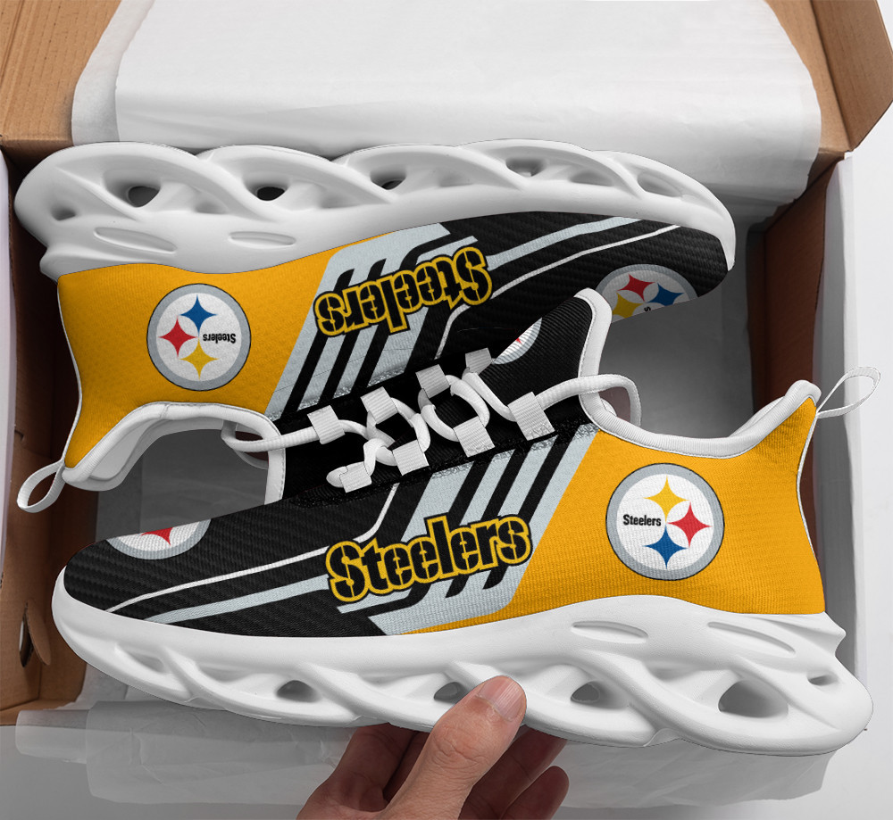 Pittsburgh Steelers NFL Max Soul Shoes Sneakers For Men And Women