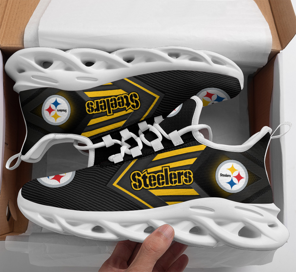 Pittsburgh Steelers NFL Max Soul Shoes Sneakers For Men And Women