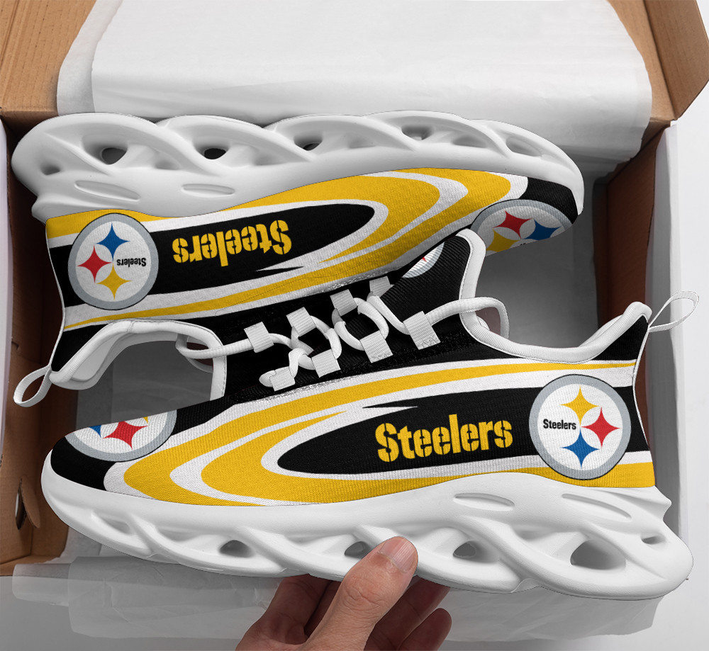 Pittsburgh Steelers NFL Max Soul Shoes Sneakers For Men And Women