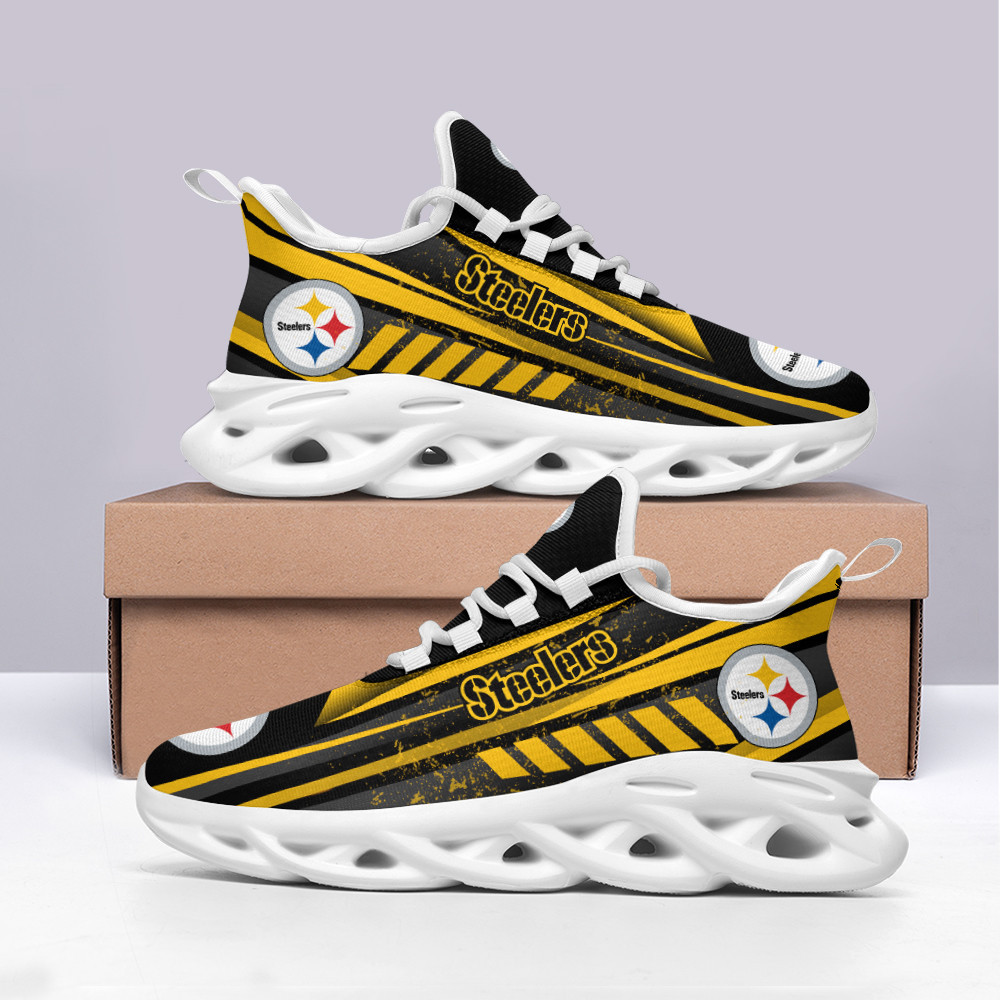 Pittsburgh Steelers NFL Max Soul Shoes Sneakers For Men And Women