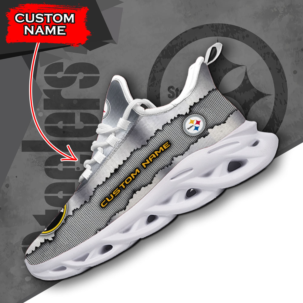 Pittsburgh Steelers NFL Max Soul Shoes Sneakers For Men And Women
