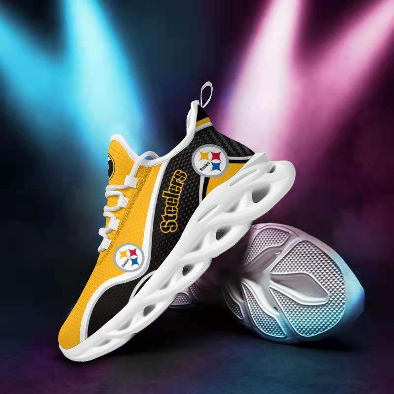 Pittsburgh Steelers NFL Max Soul Shoes Sneakers For Men And Women