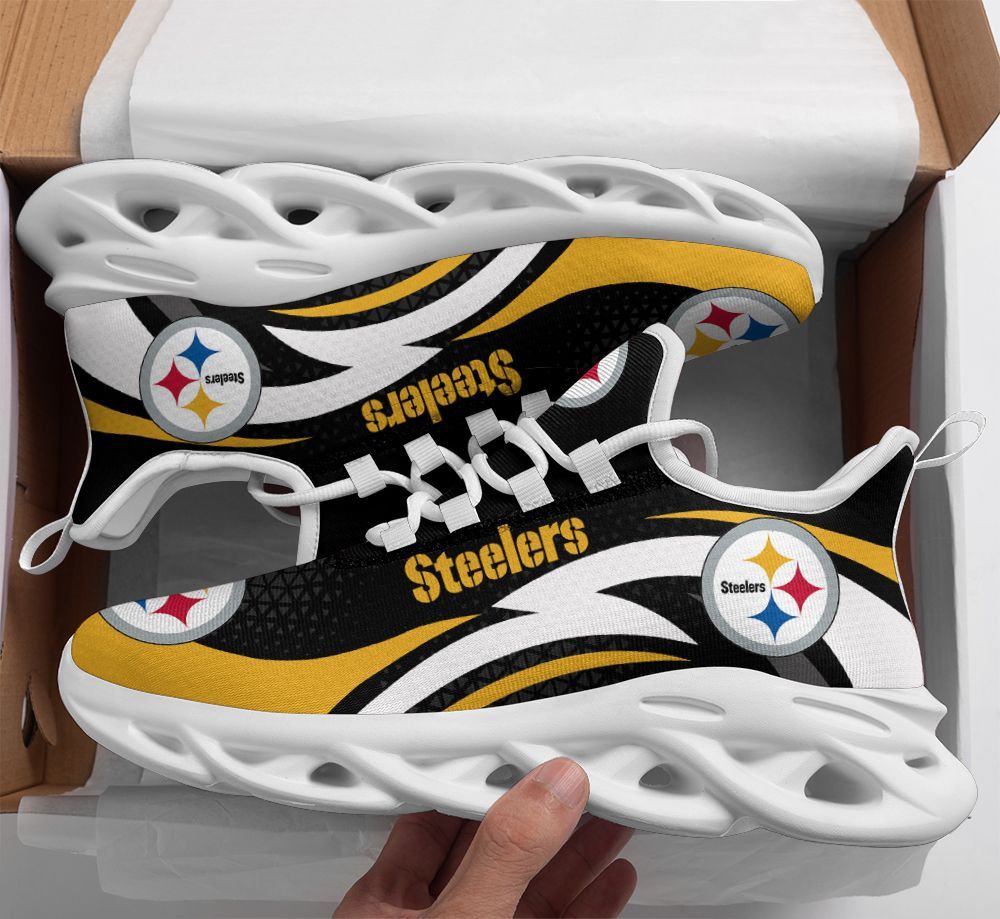 Pittsburgh Steelers NFL Max Soul Shoes Sneakers For Men And Women