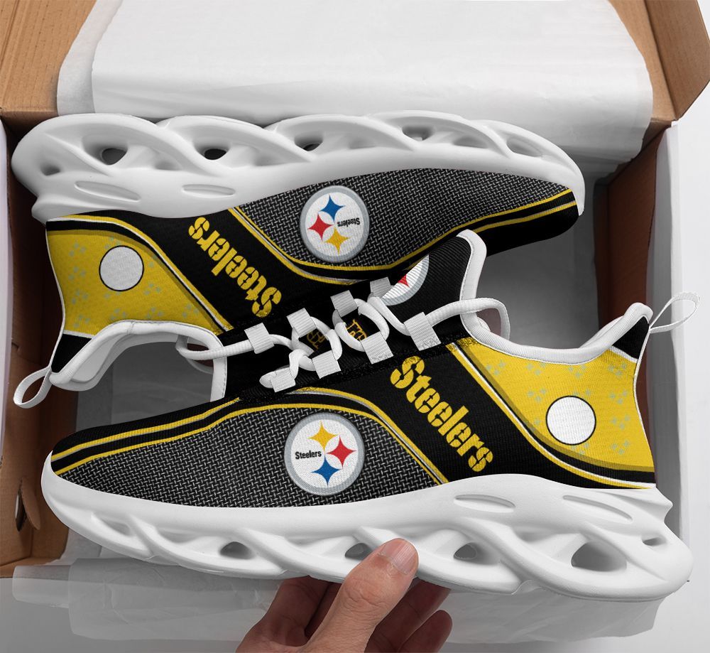 Pittsburgh Steelers NFL Max Soul Shoes Sneakers For Men And Women