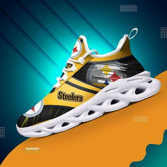 Pittsburgh Steelers NFL Max Soul Shoes Sneakers For Men And Women