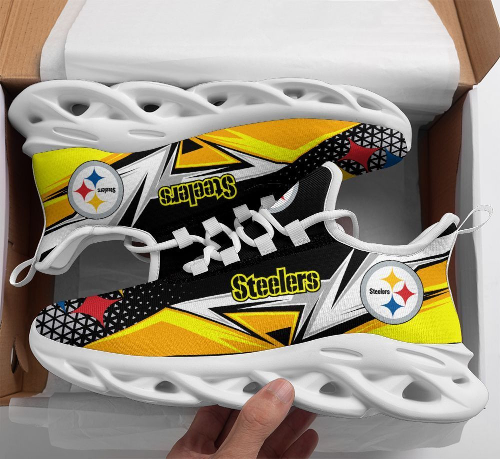 Pittsburgh Steelers NFL Max Soul Shoes Sneakers For Men And Women