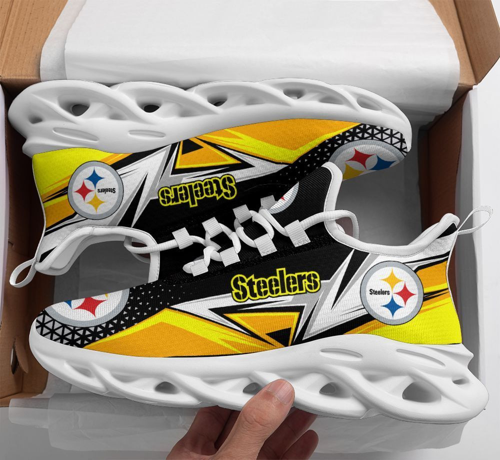 Pittsburgh Steelers NFL Max Soul Shoes Sneakers For Men And Women