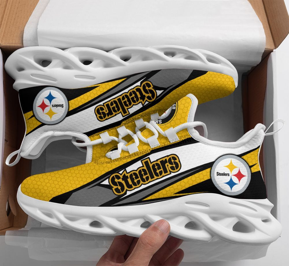 Pittsburgh Steelers NFL Max Soul Shoes Sneakers For Men And Women