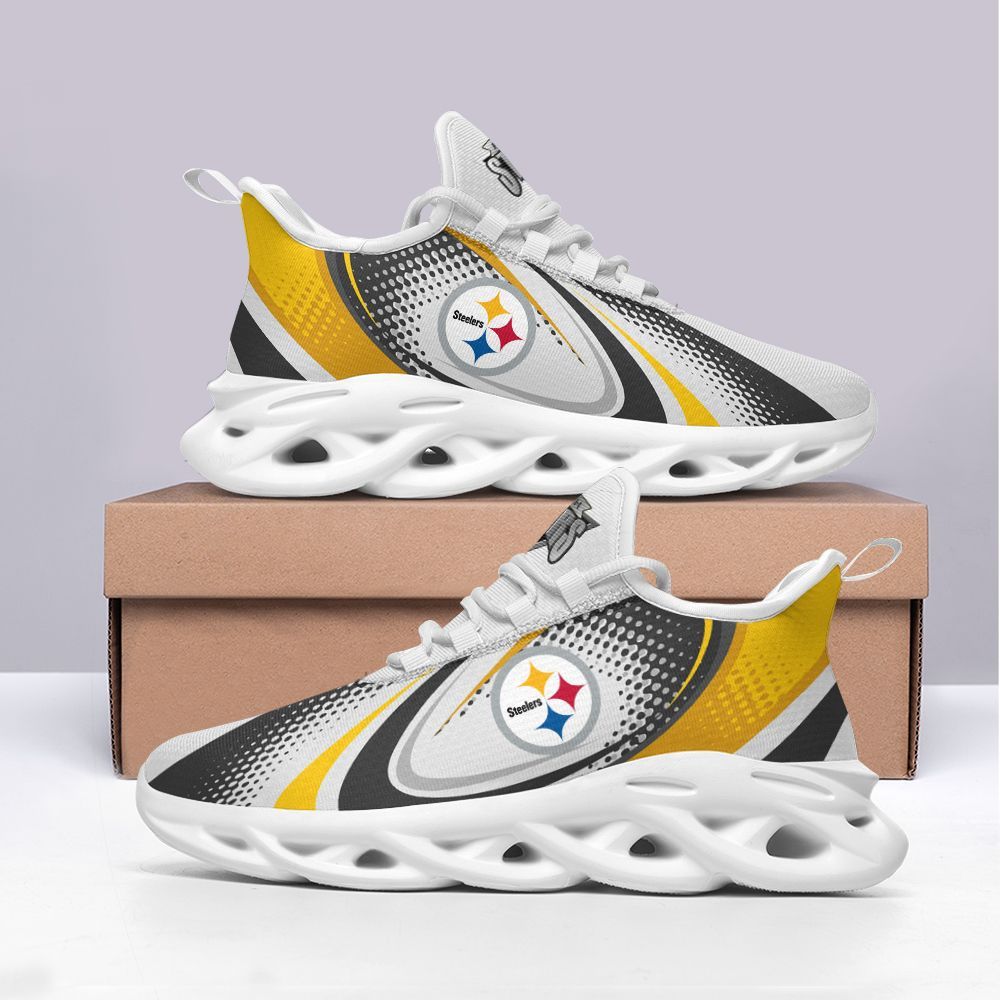 Pittsburgh Steelers NFL Max Soul Shoes Sneakers For Men And Women