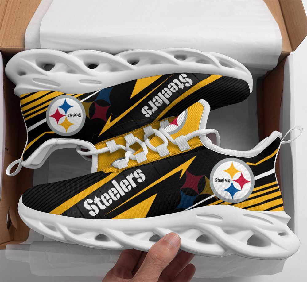 Pittsburgh Steelers NFL Max Soul Shoes Sneakers For Men And Women