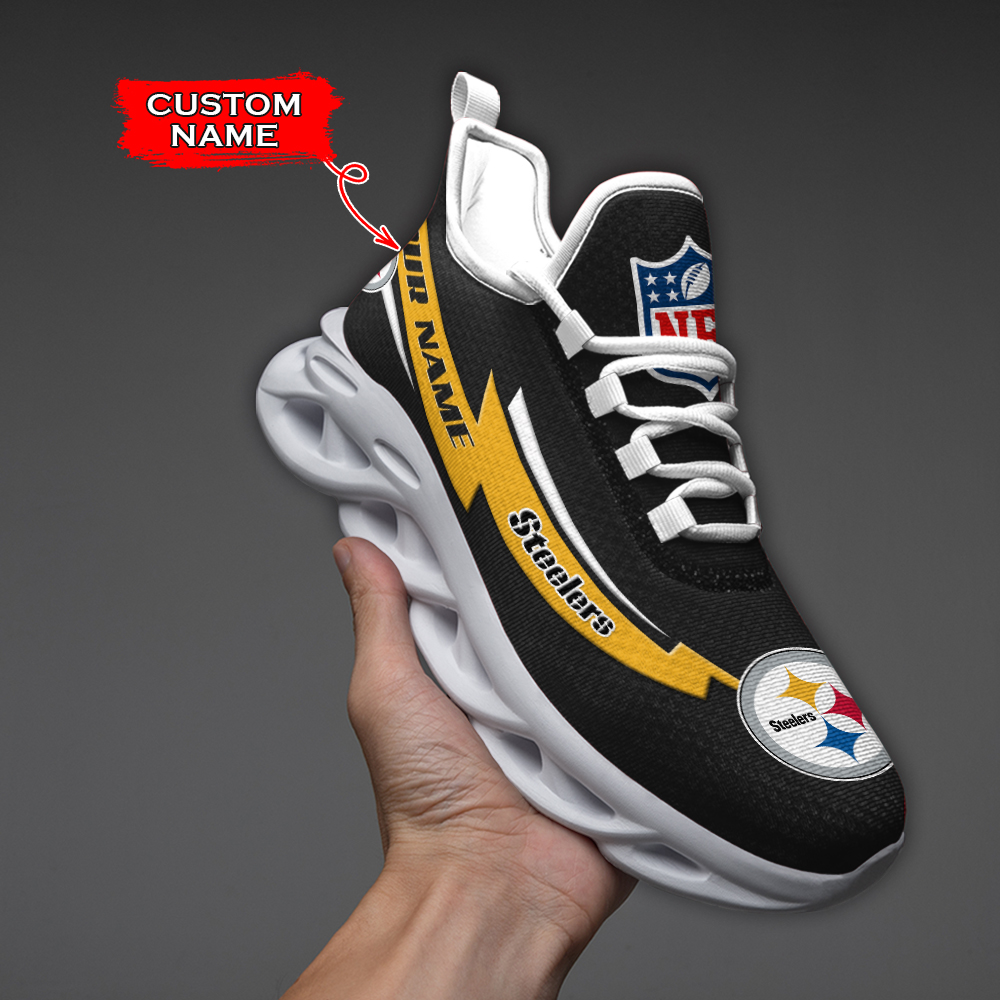 Pittsburgh Steelers NFL Max Soul Shoes Sneakers For Men And Women