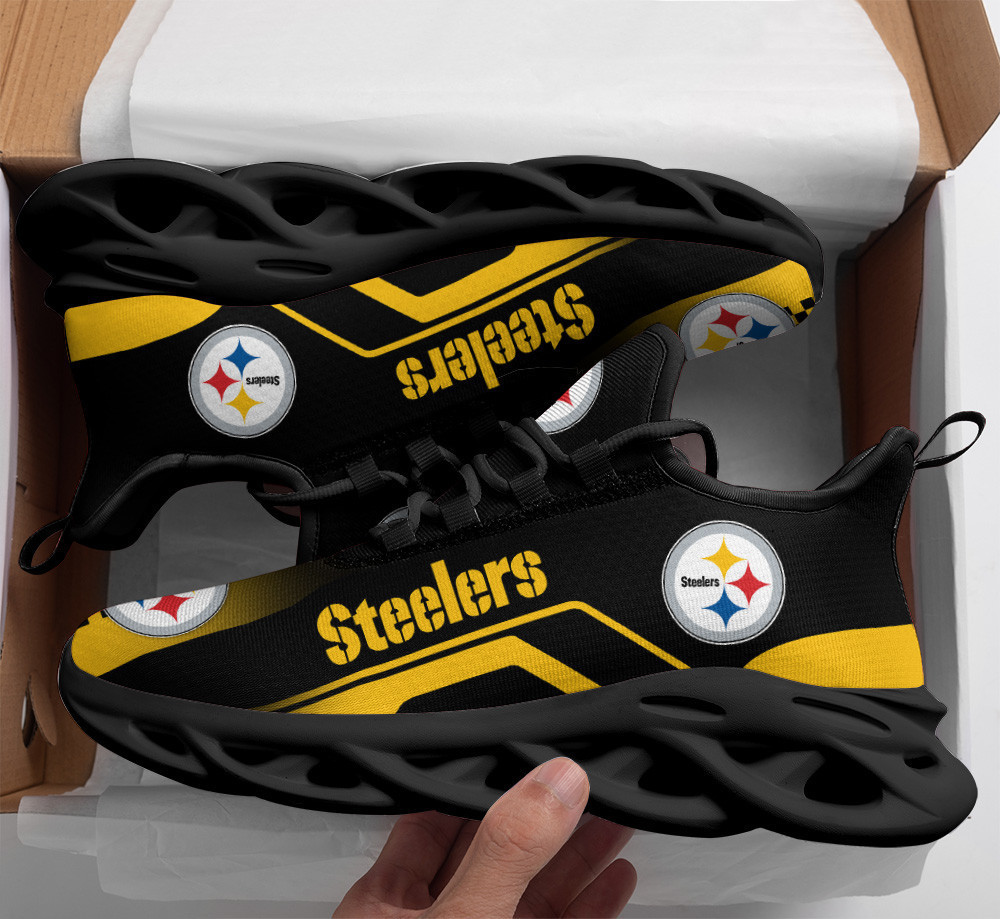 Pittsburgh Steelers NFL Max Soul Shoes Sneakers For Men And Women