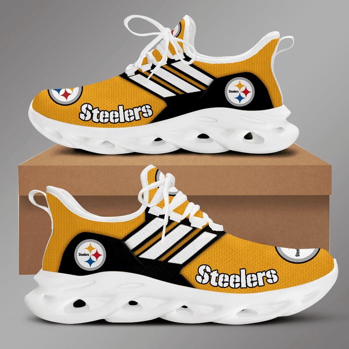 Pittsburgh Steelers NFL Max Soul Shoes Sneakers For Men And Women