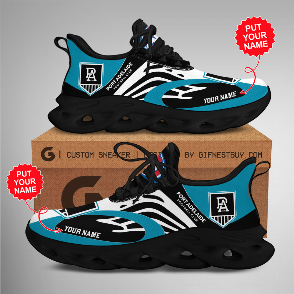 Port Adelaide Max Soul Shoes Sneakers For Men And Women
