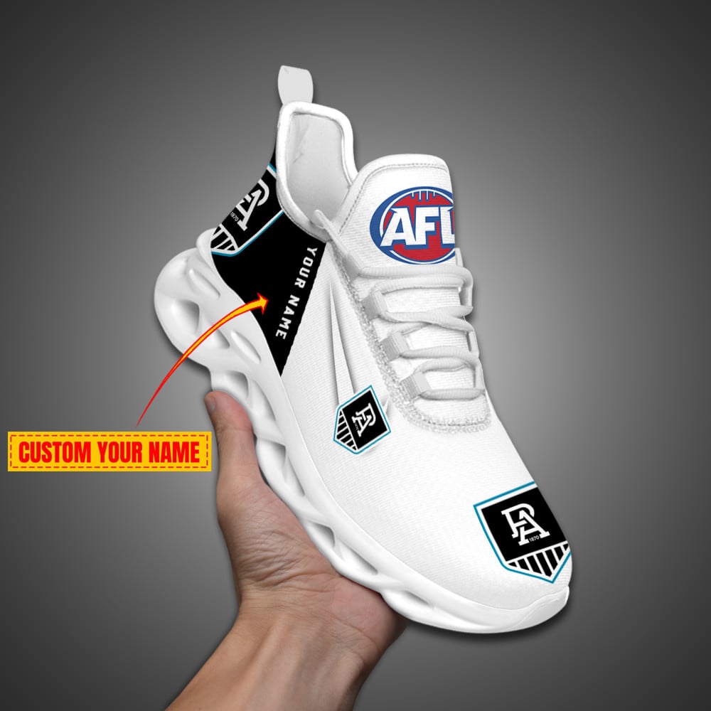 Port Adelaide Power Max Soul Shoes Sneakers For Men And Women