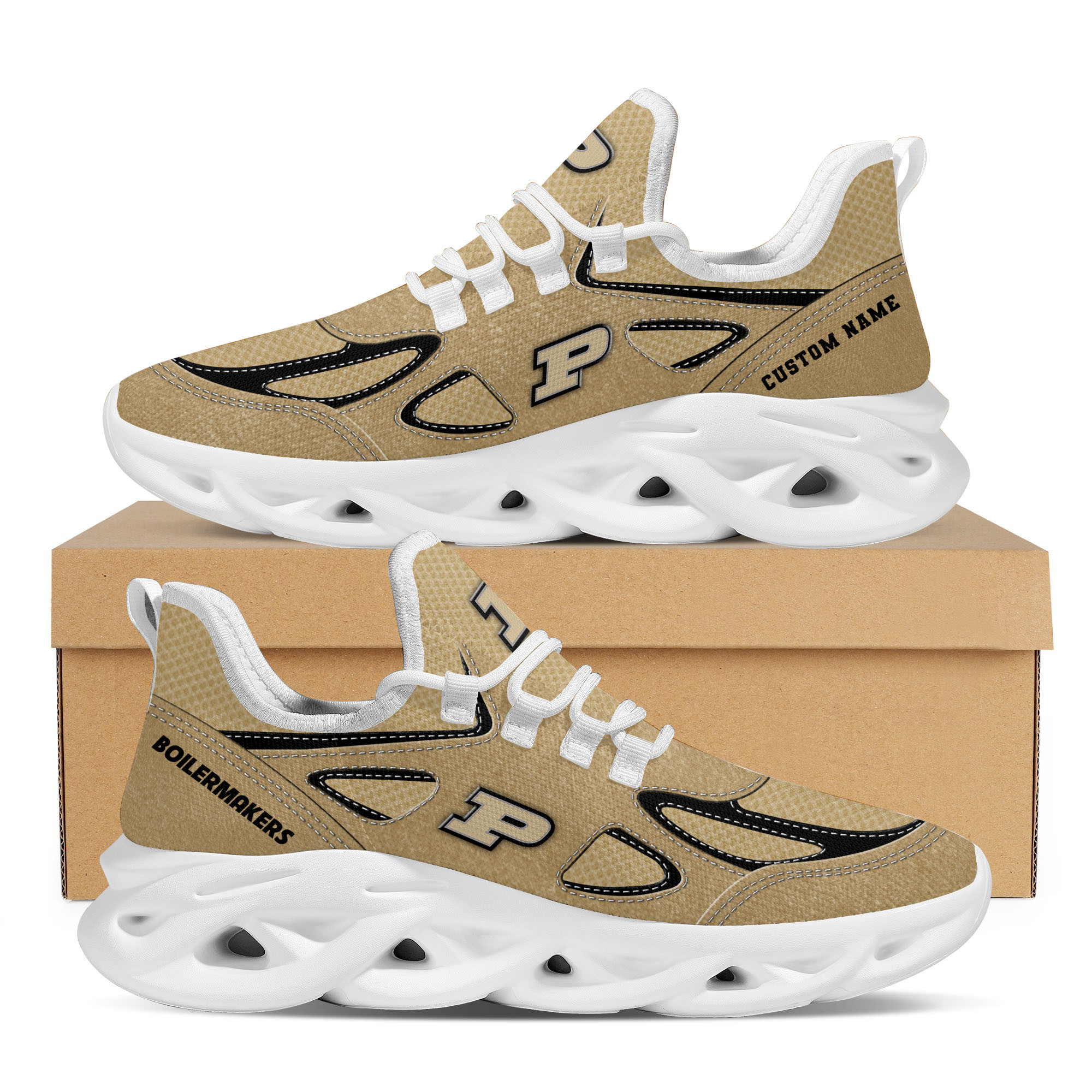 Purdue Boilermakers Max Soul Shoes Sneakers For Men And Women