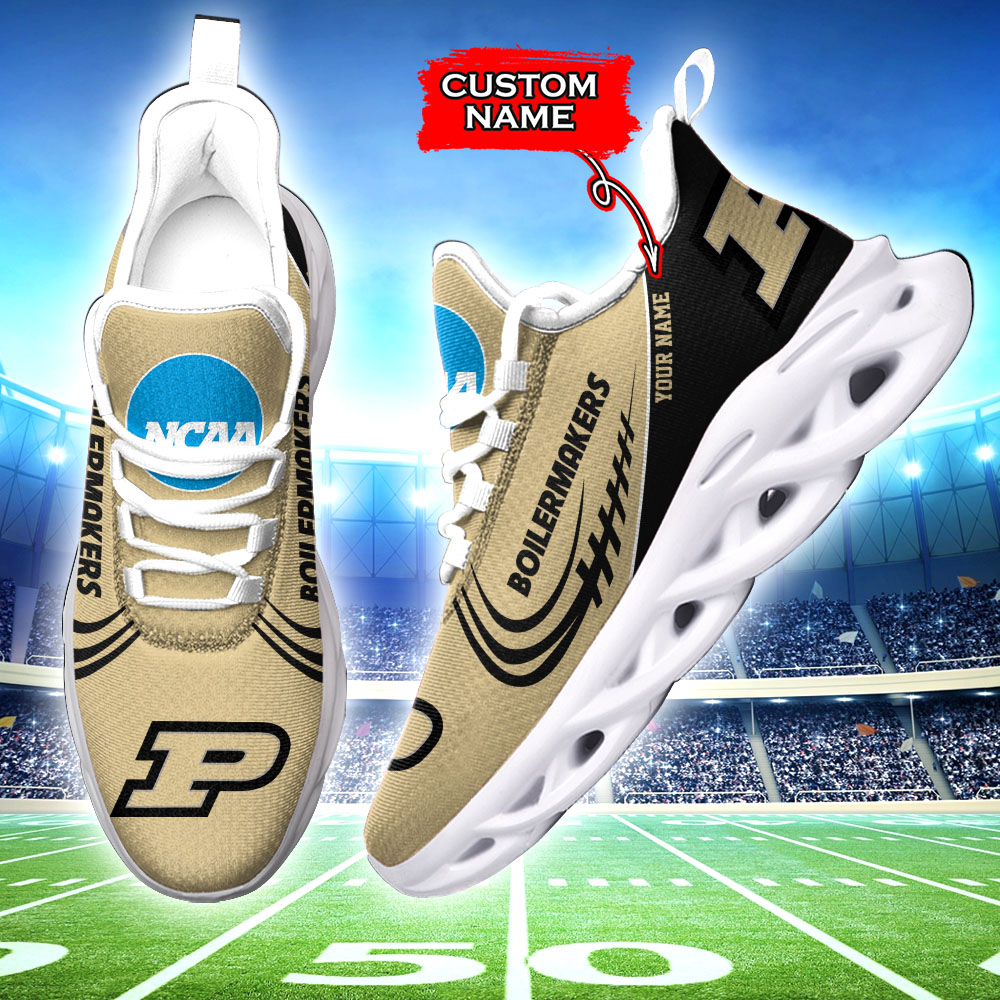 Purdue Boilermakers NCAA Max Soul Shoes Sneakers For Men And Women