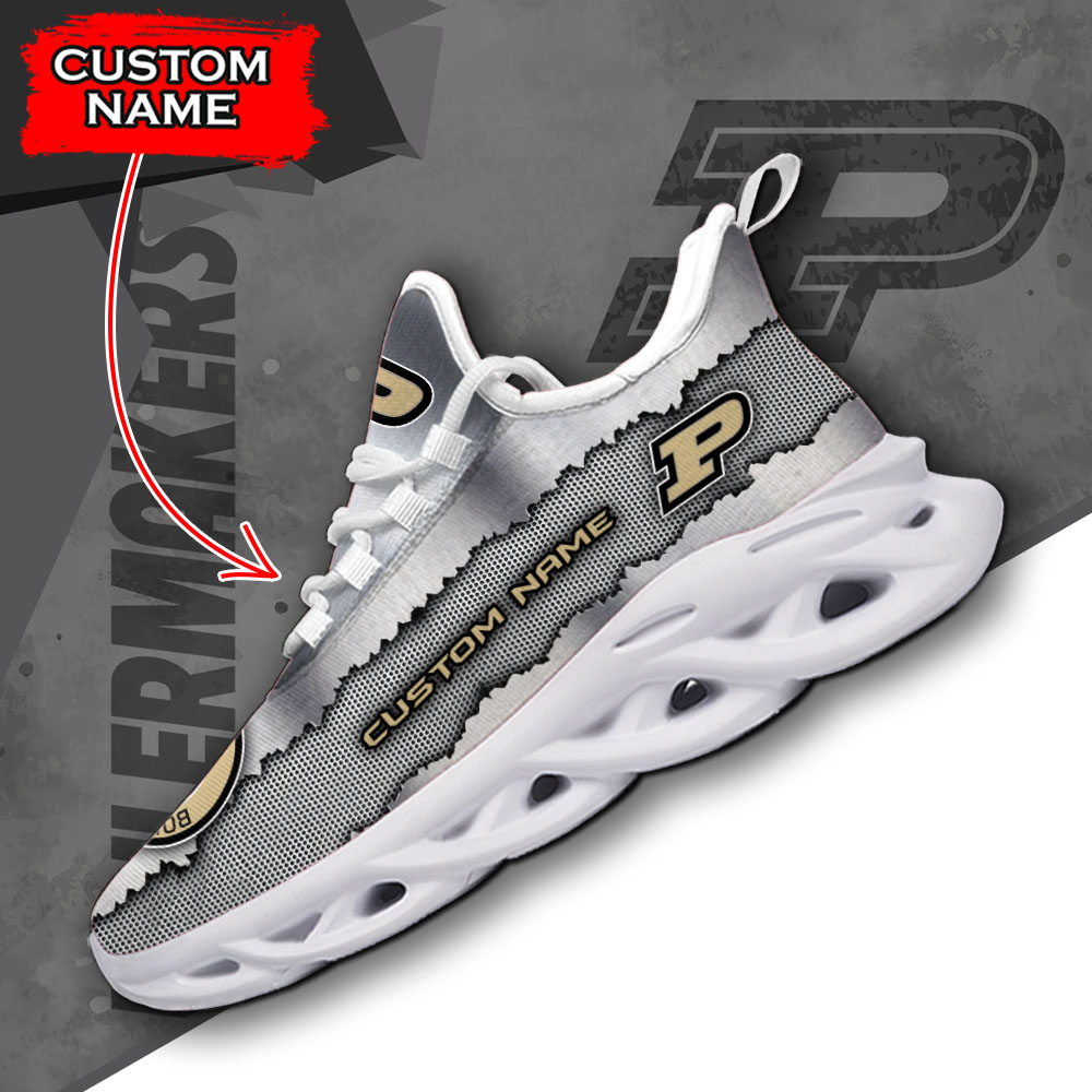 Purdue Boilermakers NCAA Max Soul Shoes Sneakers For Men And Women