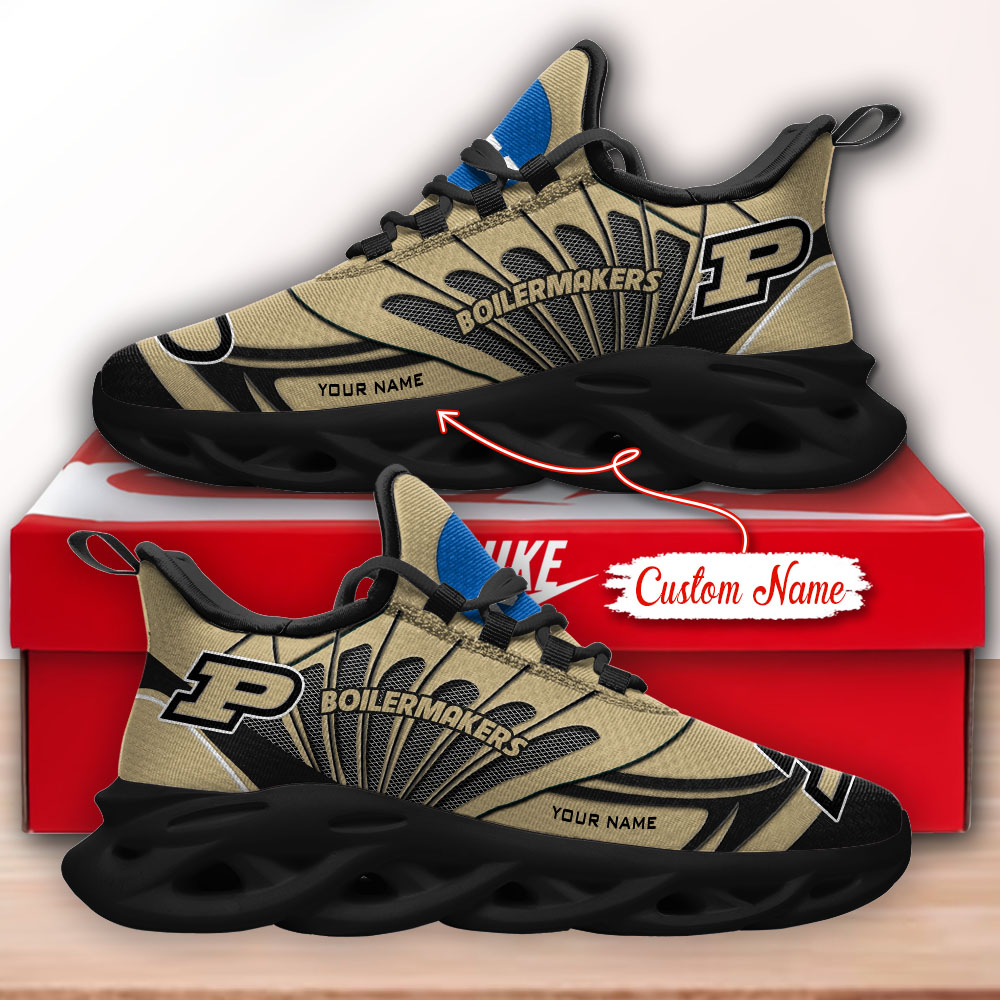 Purdue Boilermakers NCAA Max Soul Shoes Sneakers For Men And Women