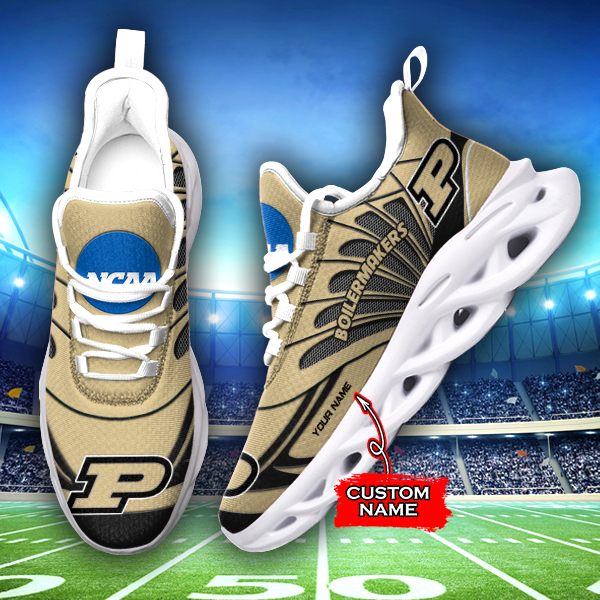 Purdue Boilermakers NCAA Max Soul Shoes Sneakers For Men And Women