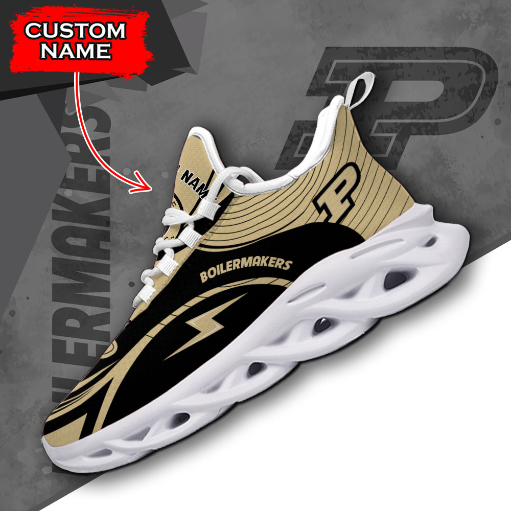 Purdue Boilermakers NCAA Max Soul Shoes Sneakers For Men And Women