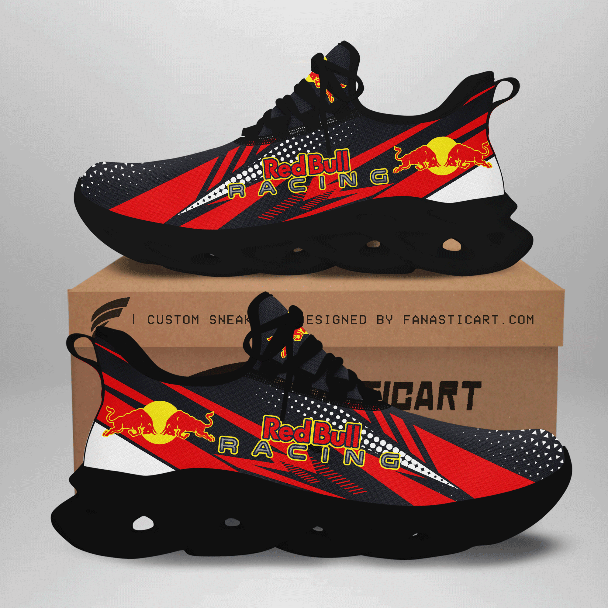 Red Bull Racing Max Soul Shoes Sneakers For Men And Women