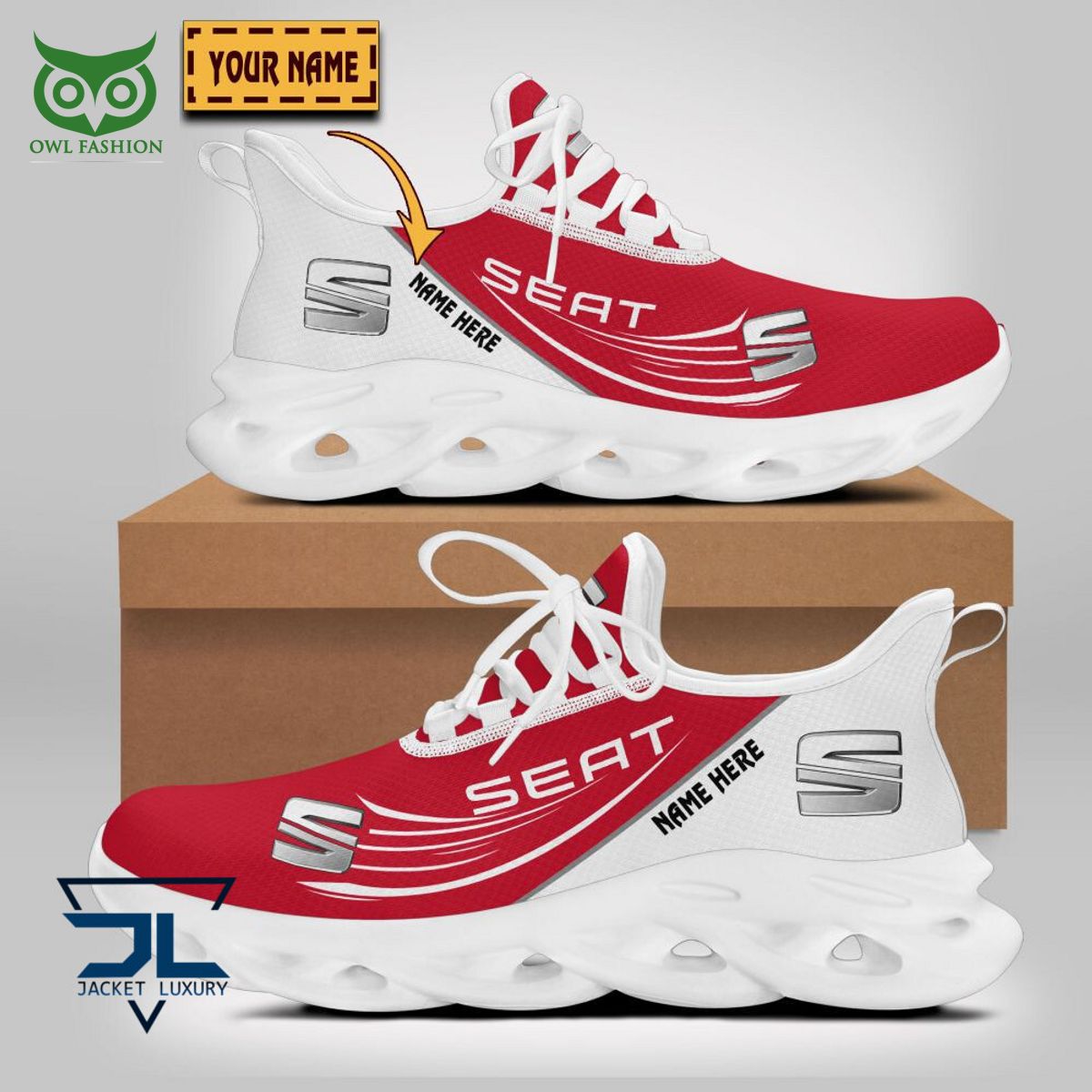 SEAT Car Max Soul Shoes Sneakers For Men And Women