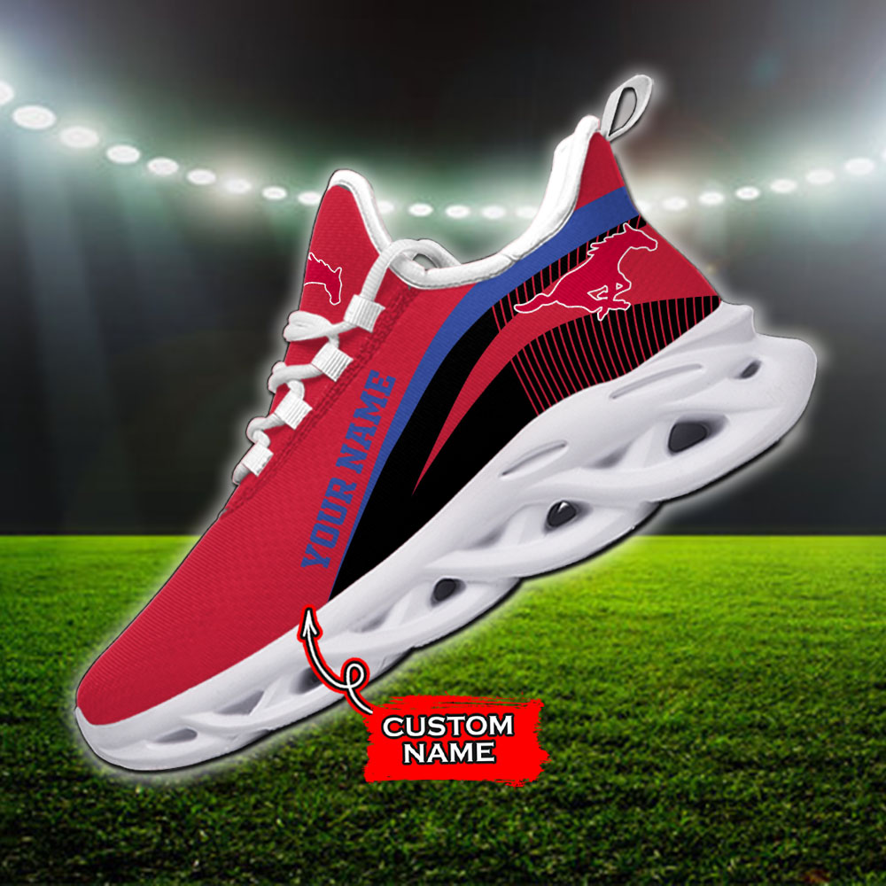 SMU Mustangs NCAA Max Soul Shoes Sneakers For Men And Women