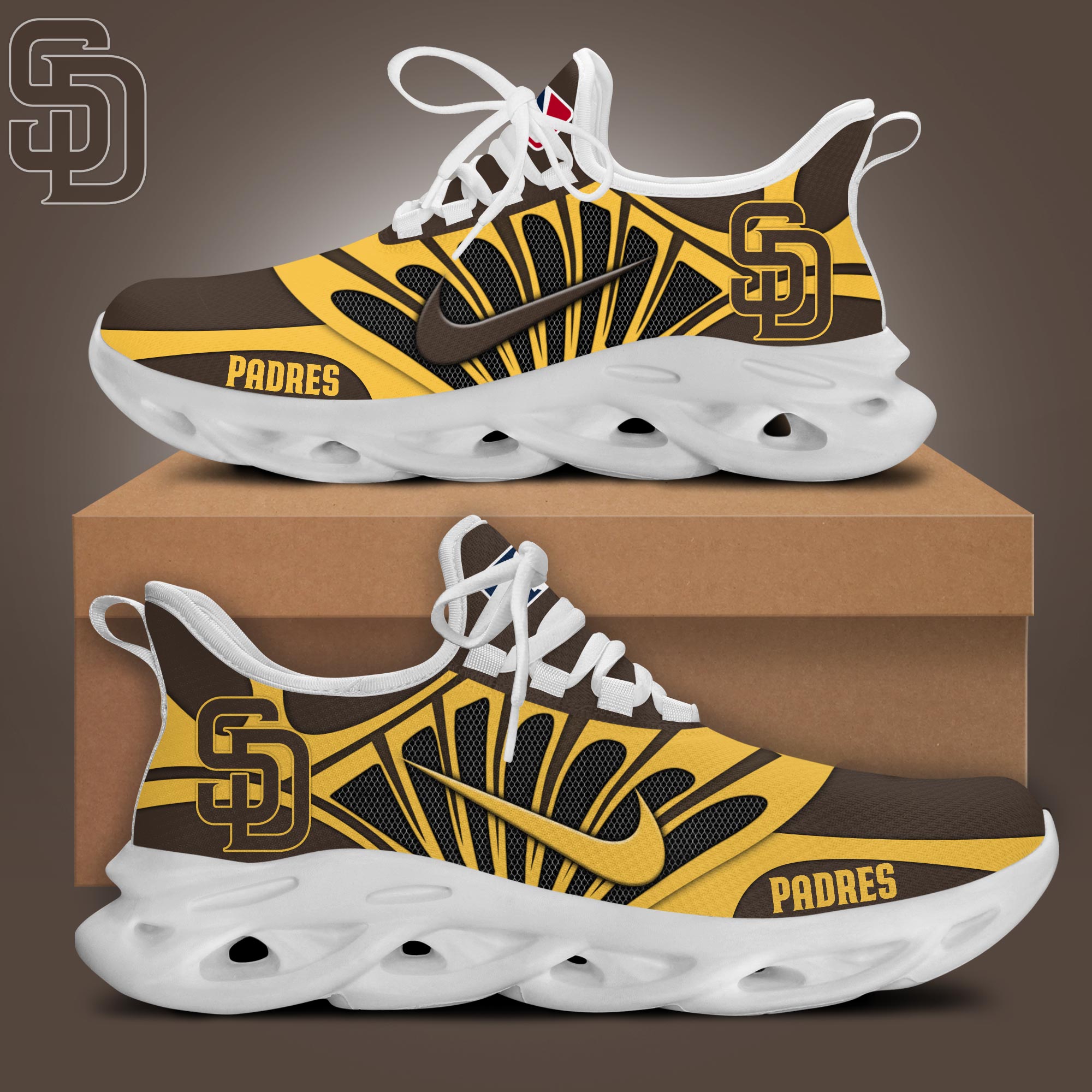San Diego Padres Max Soul Shoes Sneakers For Men And Women