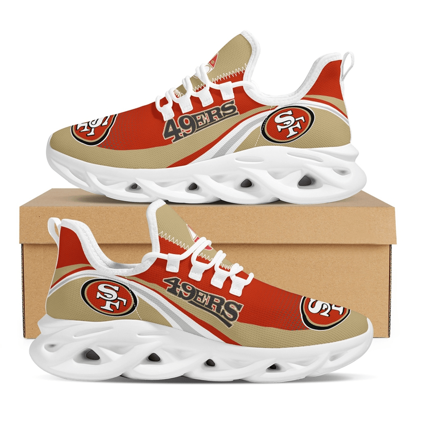 San Francisco 49ers Max Soul Shoes Sneakers For Men And Women