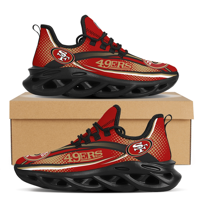 San Francisco 49ers Max Soul Shoes Sneakers For Men And Women