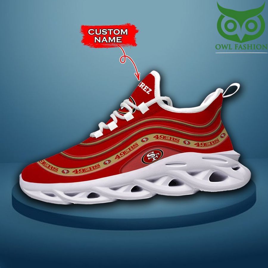 San Francisco 49ers Max Soul Shoes Sneakers For Men And Women