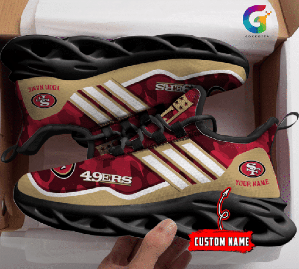 San Francisco 49ers Max Soul Shoes Sneakers For Men And Women
