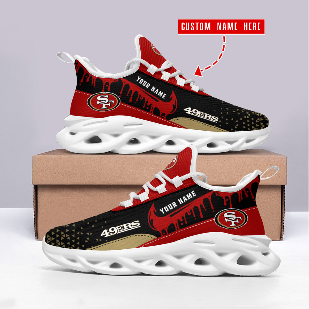 San Francisco 49ers Max Soul Shoes Sneakers For Men And Women