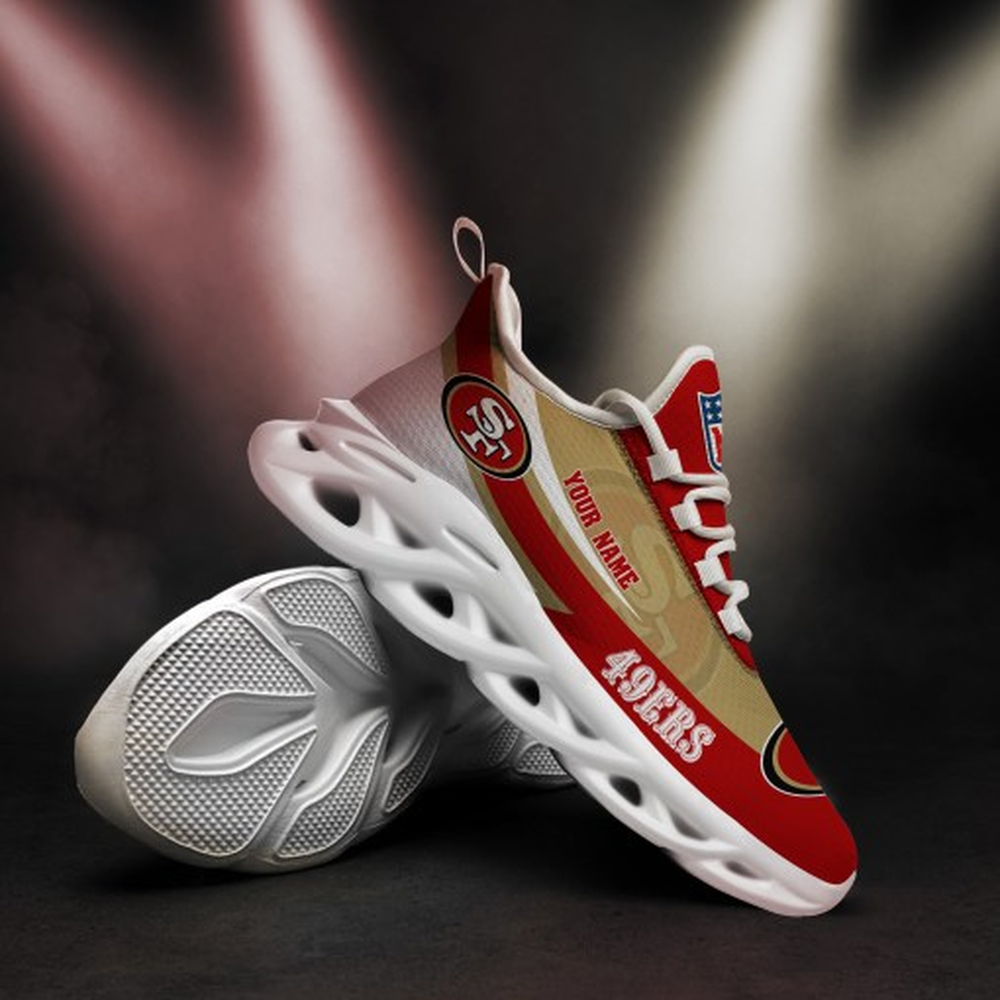 San Francisco 49ers Max Soul Shoes Sneakers For Men And Women