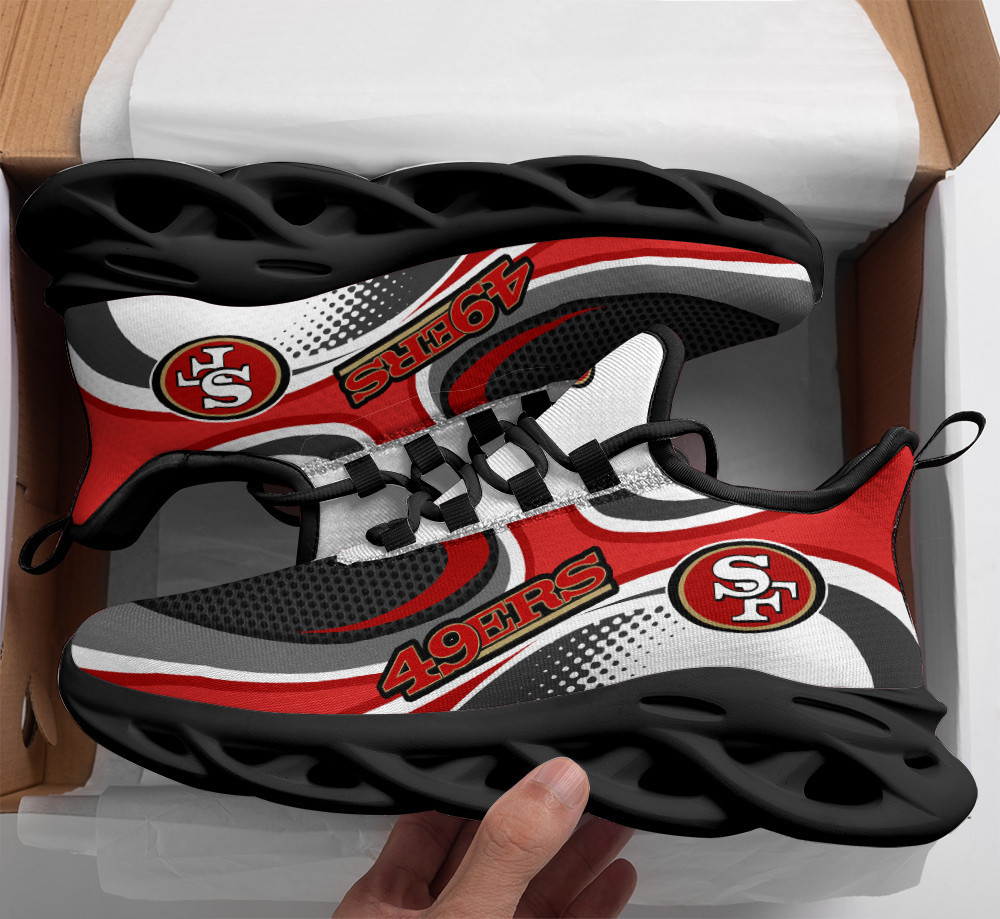 San Francisco 49ers Max Soul Shoes Sneakers For Men And Women
