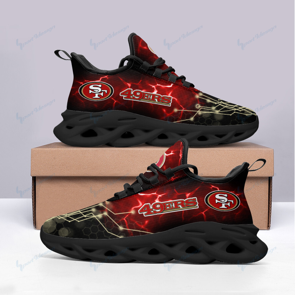 San Francisco 49ers Max Soul Shoes Sneakers For Men And Women