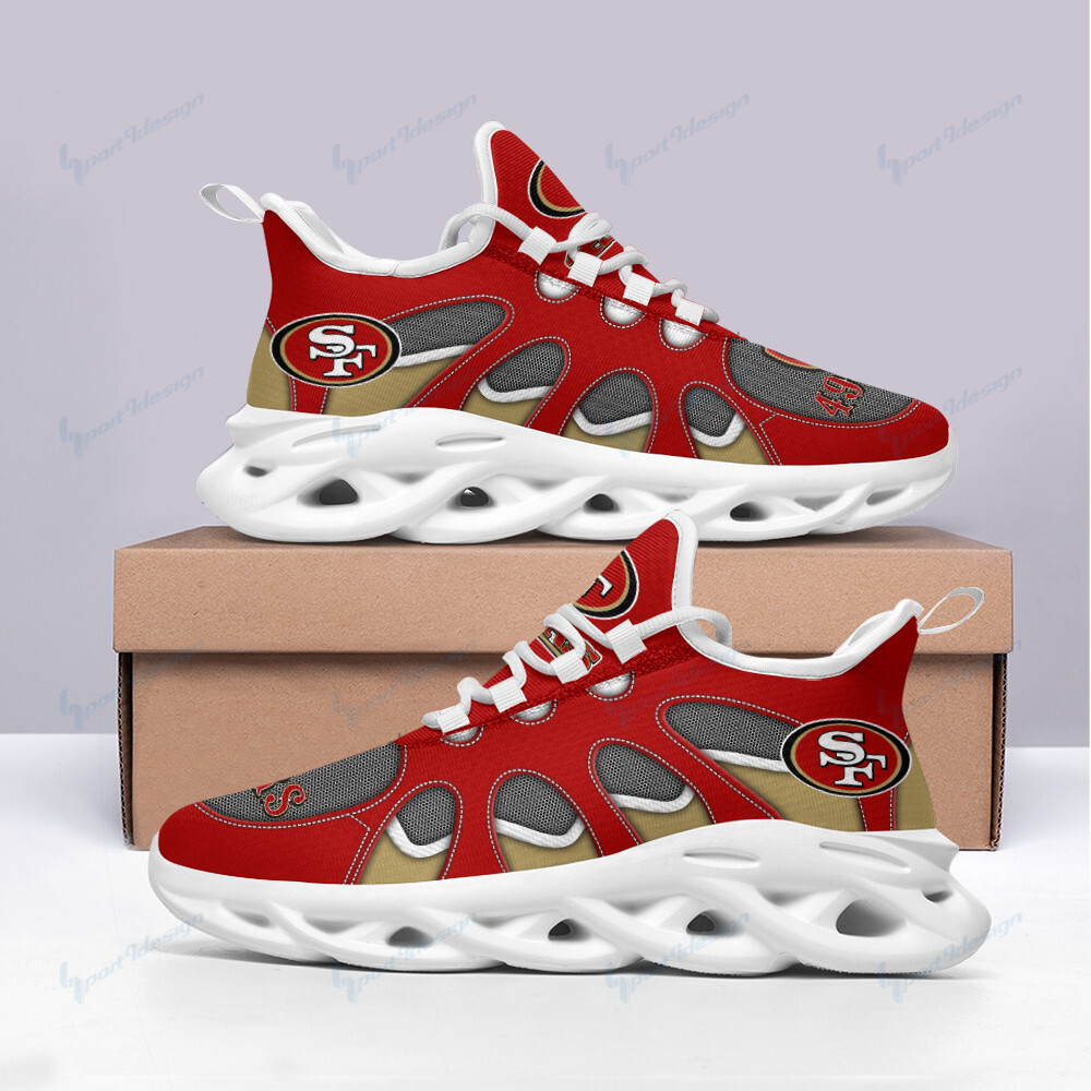 San Francisco 49ers NFL Max Soul Shoes Sneakers For Men And Women