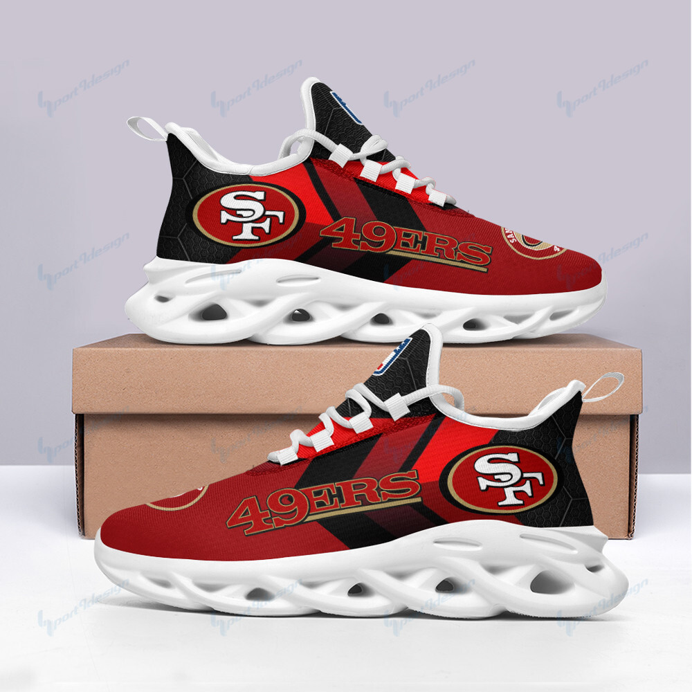 San Francisco 49ers NFL Max Soul Shoes Sneakers For Men And Women