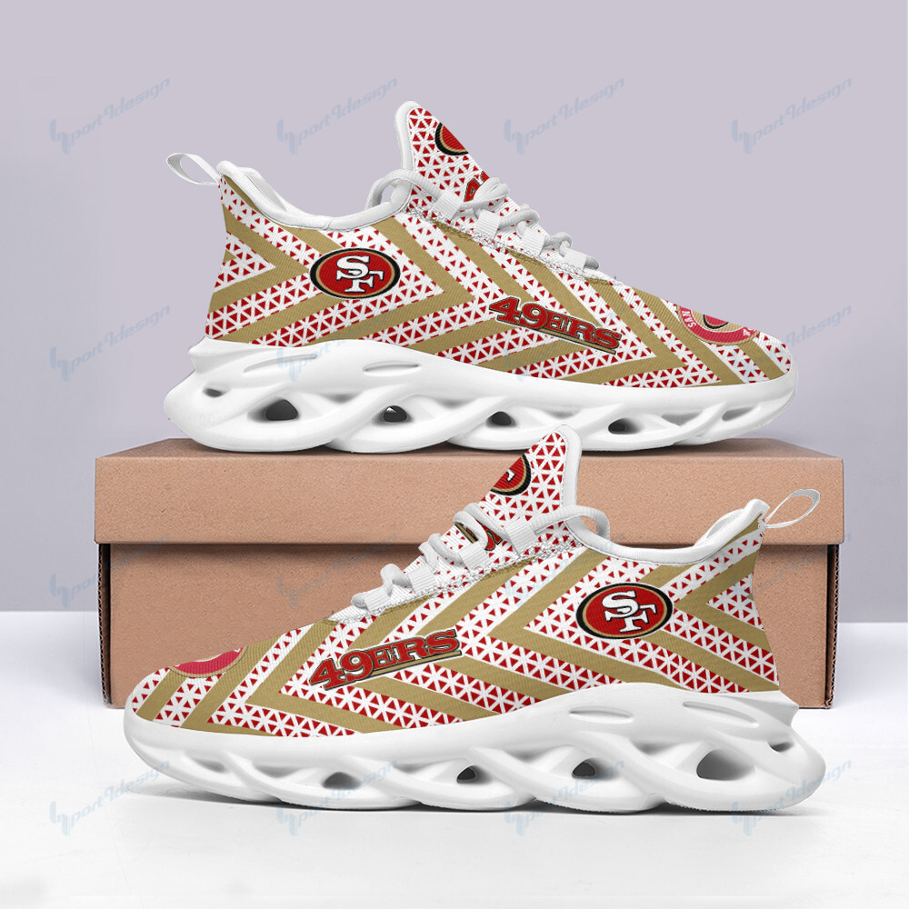 San Francisco 49ers NFL Max Soul Shoes Sneakers For Men And Women