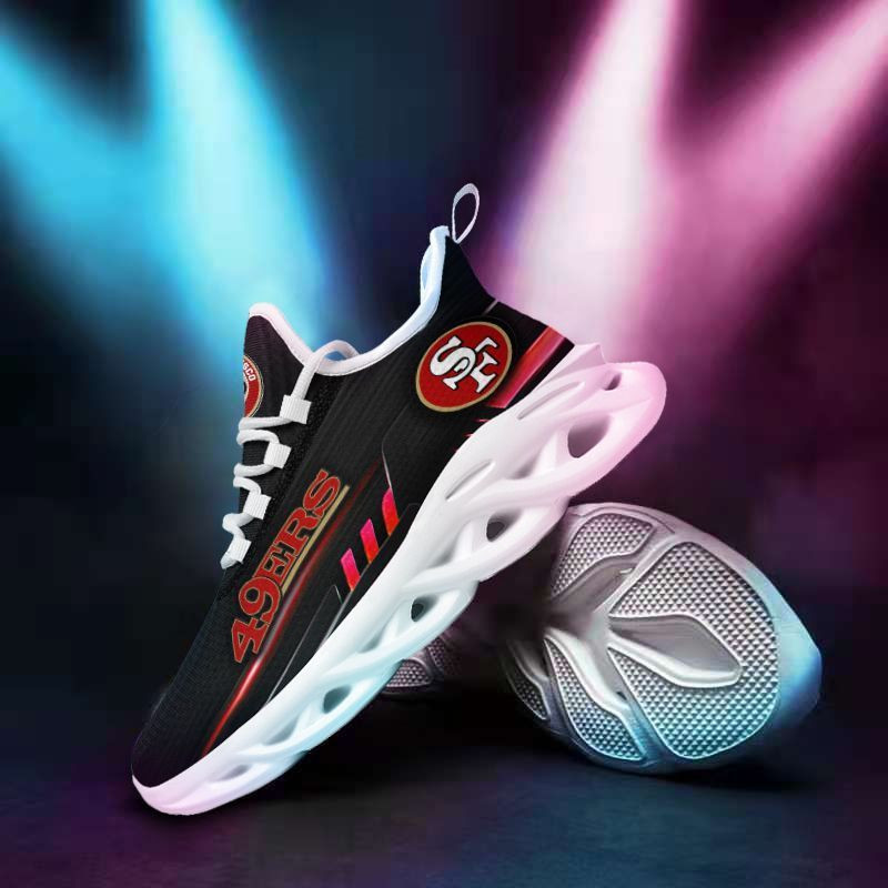 San Francisco 49ers NFL Max Soul Shoes Sneakers For Men And Women